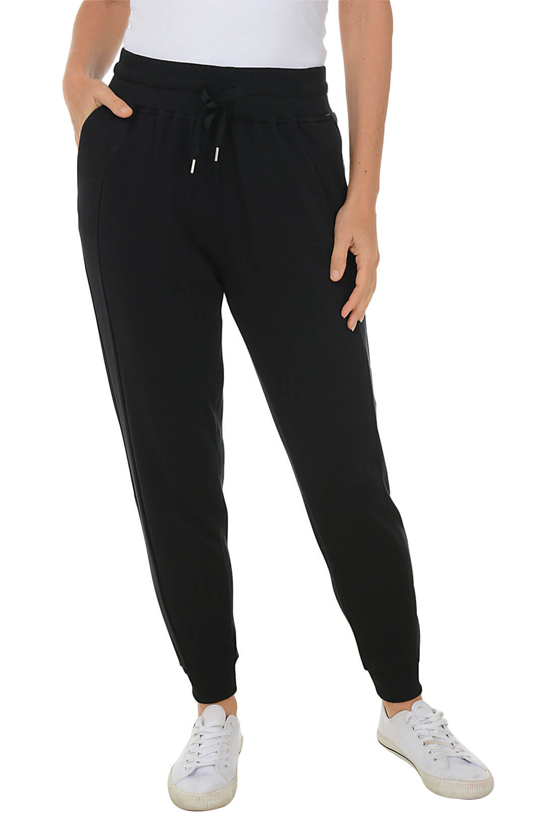 Scuba Ankle Length Jogger Pants for Women - Stretchy High Waisted Yoga Lounge Pants - Perfect for Workout, Running, Yoga & Casual Wear