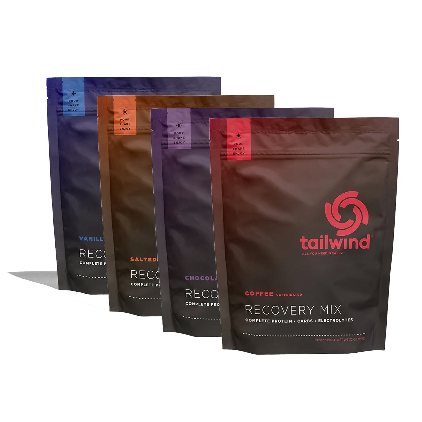 Tailwind Nutrition Rebuild Recovery - Post-Workout Muscle Recovery Powder with Electrolytes & Protein | Ideal for Athletes, Gym Enthusiasts & Fitness Lovers | Supports Muscle Repair After Intense Training