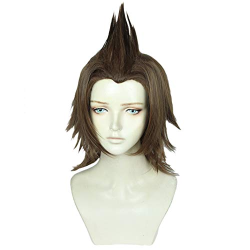 Short Brown Cosplay Wig - Heat Resistant Synthetic Hair for Anime, Halloween, Christmas & Costume Parties | Perfect for Cosplay, Themed Events & Dress-Up Fun