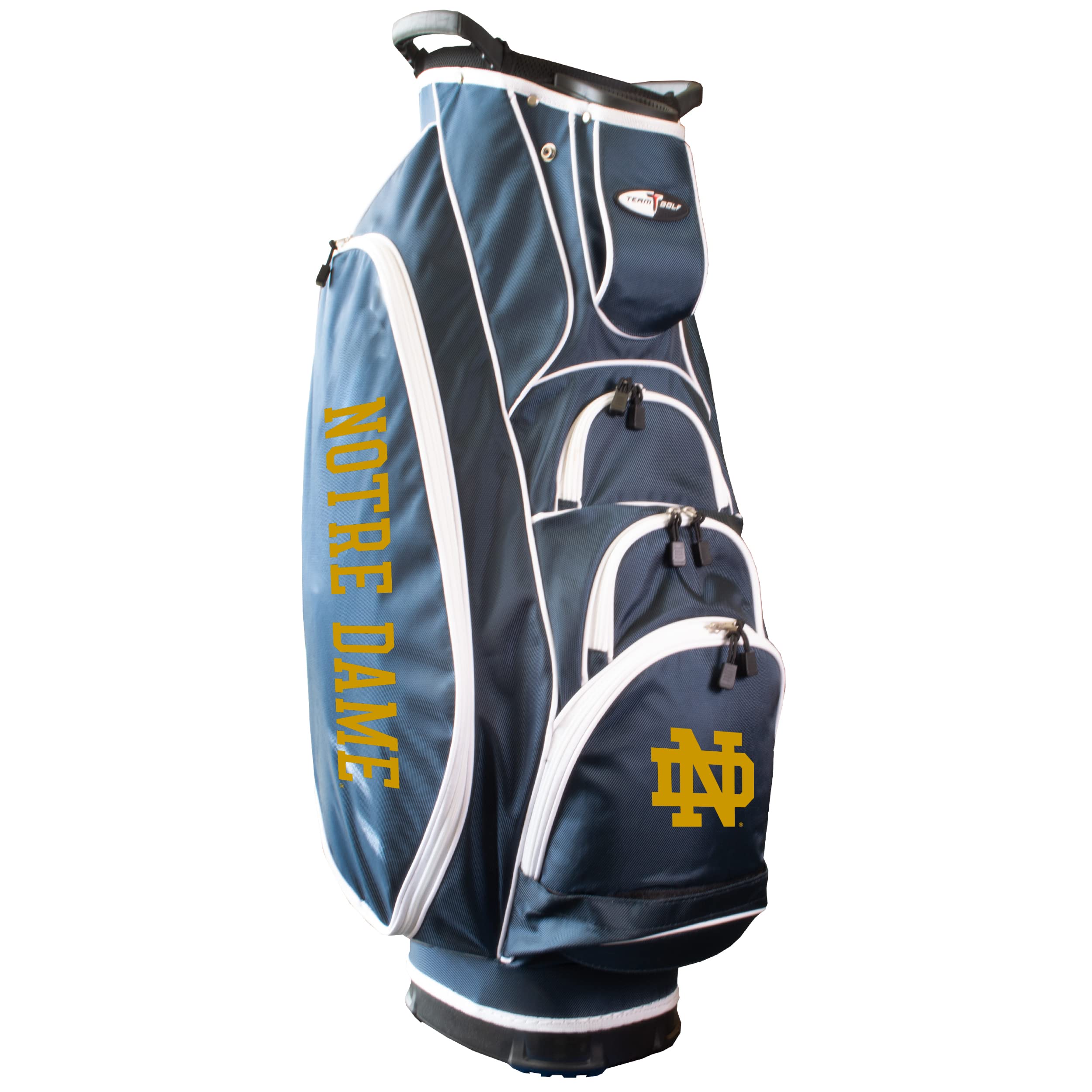 Team Golf NCAA Lightweight Golf Bag - 10-Way Club Divider with Spring Action Stand, Insulated Cooler Pocket, Velcro Glove & Umbrella Holder - Perfect for College Golf Tournaments & Practice Sessions