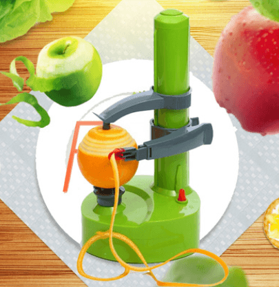 Hands-Free Automatic Fruit and Potato Peeler - Electric Kitchen Peeler for Apples, Potatoes, Carrots & More - Perfect for Home Cooking, Meal Prep & Commercial Use