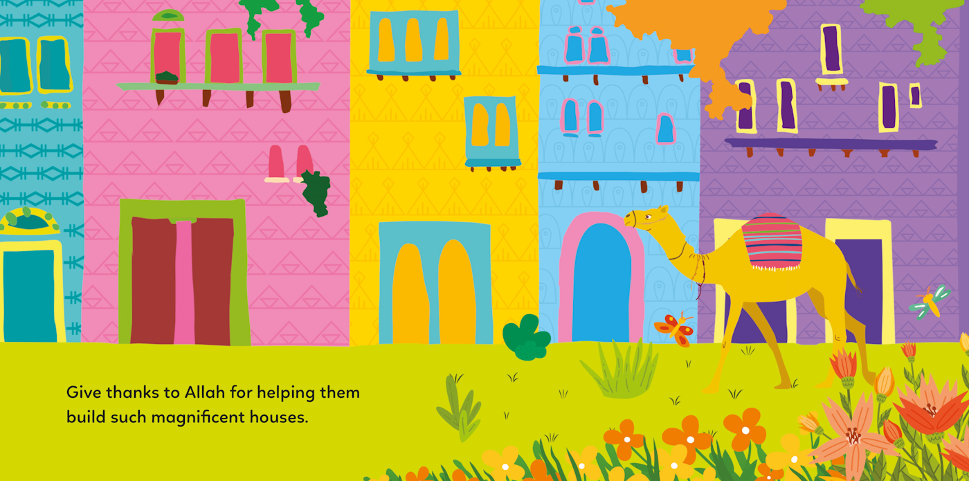 The Story of Prophet Salih - Islamic Children's Board Book | Perfect for Bedtime Stories & Islamic Education
