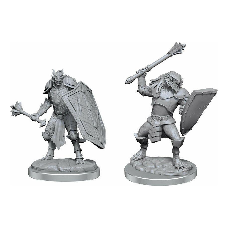 D&D Miniatures - Nolzurs Marvelous Miniatures Dragonborn Male Cleric Figure for Tabletop RPG & D&D 5e Gameplay