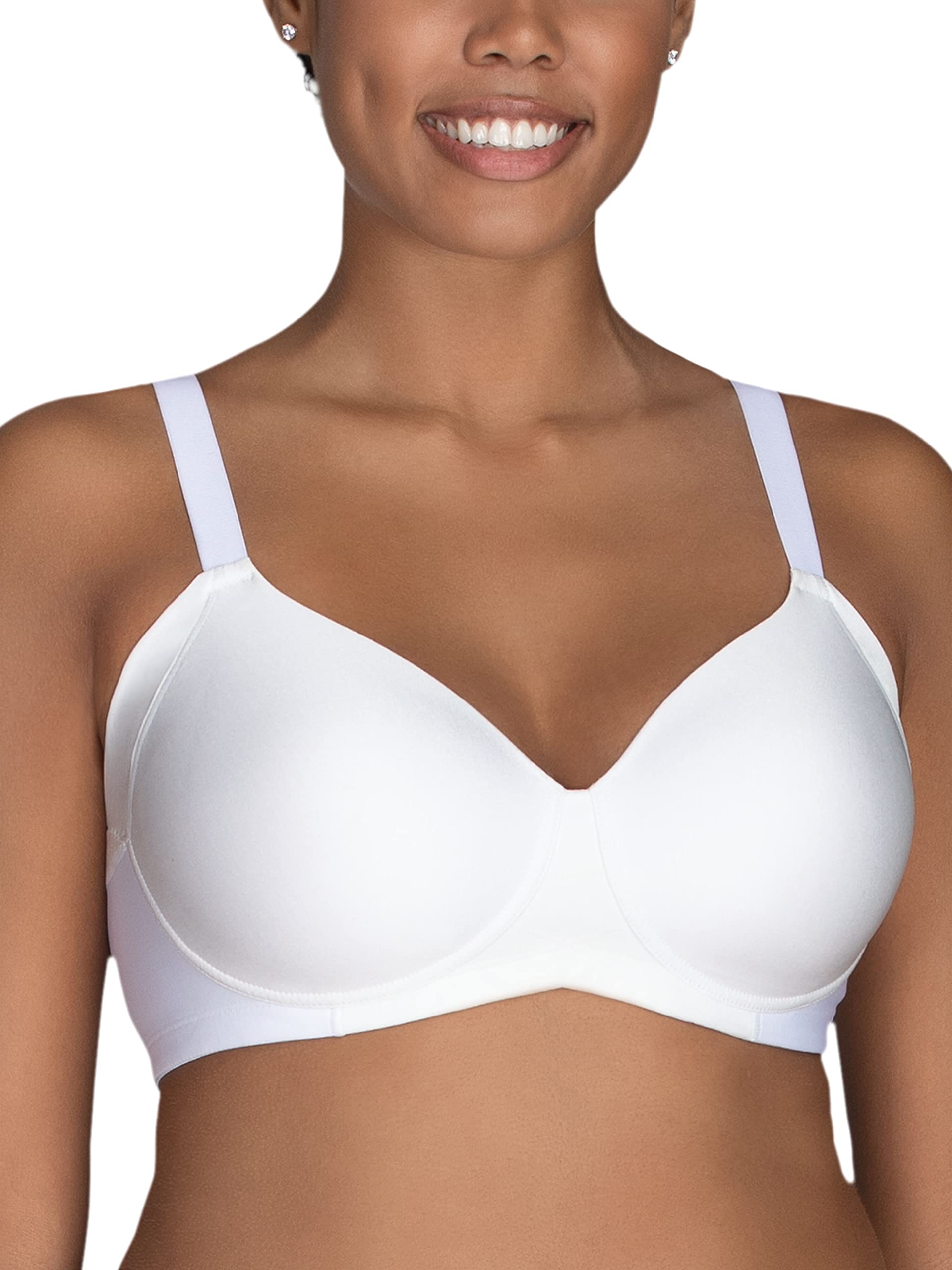 Vanity Fair Women's Comfort Back Smoothing Bra with Extended Side Panels - Perfect for Everyday Wear, Work & Special Occasions