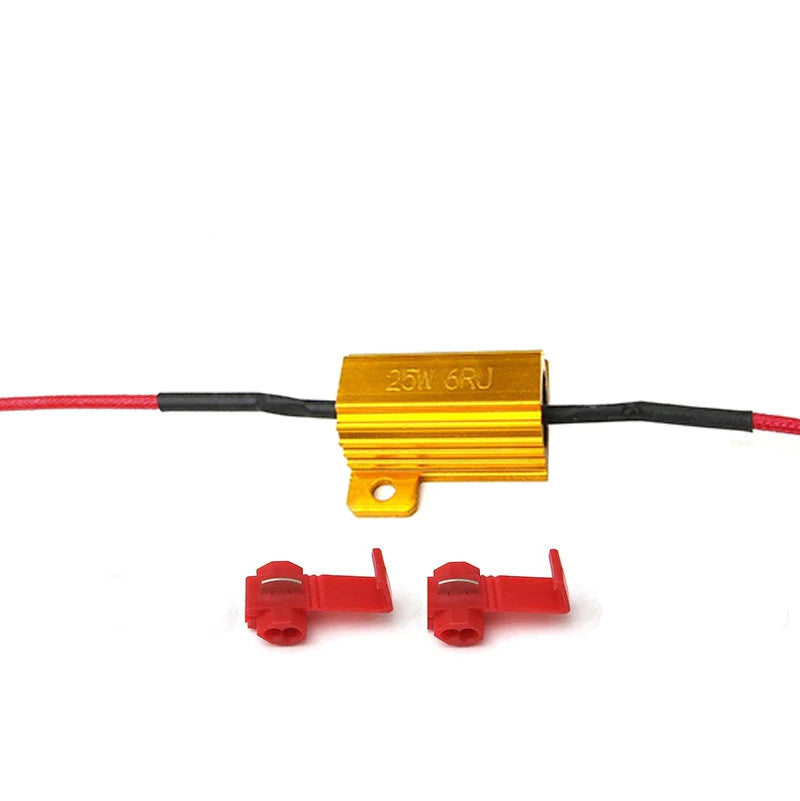 Eagle Lights LED Brake Light Load Resistor Kit - Compatible with 2014-2023 Harley Davidson Motorcycles - Eliminates Hyper Flash for Strobing LED Brake Lights - Perfect for Custom Bike Builds and Safety Upgrades