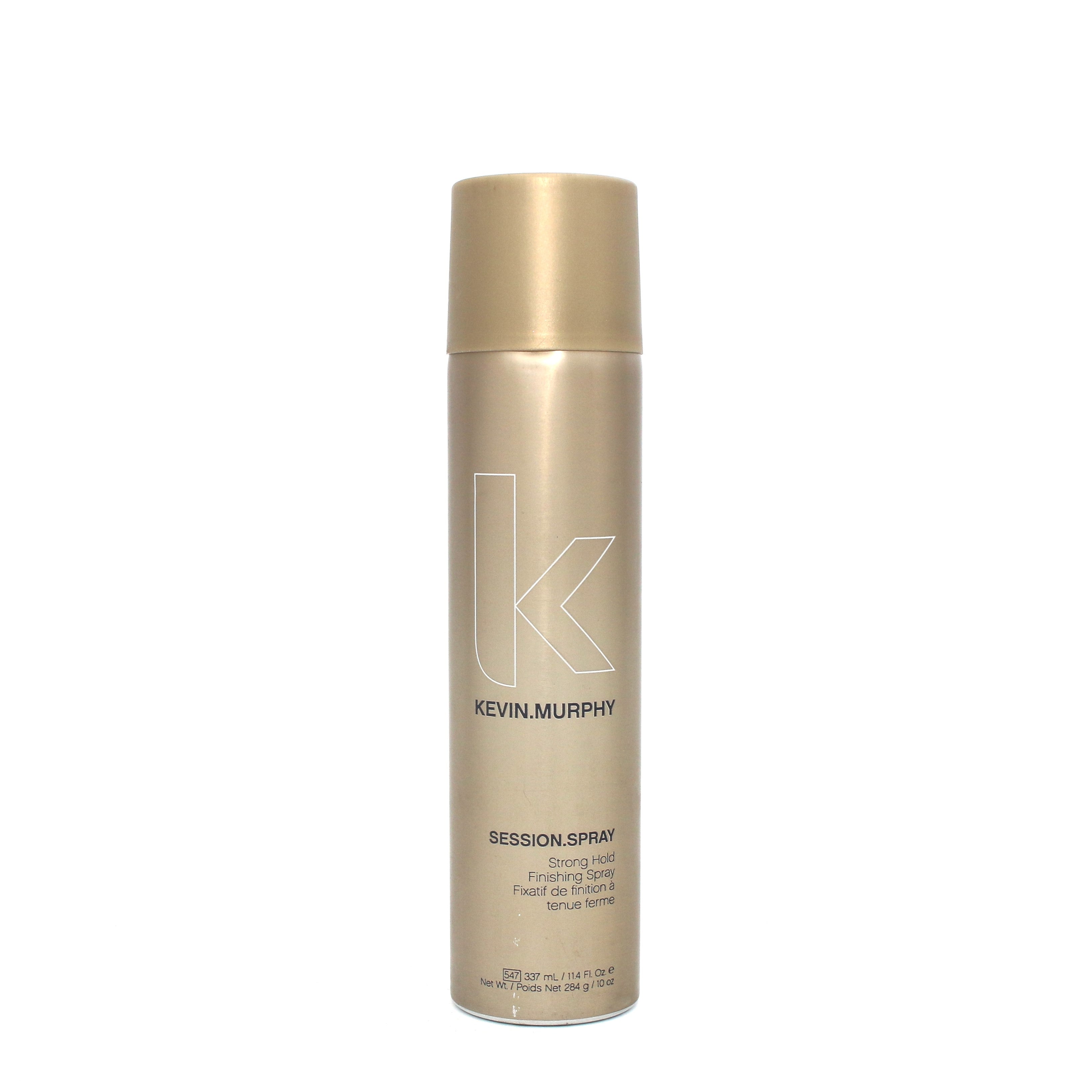 Kevin Murphy Session Spray Strong Hold Finishing Hairspray 11.4 oz - Long-Lasting Styling for Volume & Shine | Perfect for Salon Styling, Updos & All-Day Hold