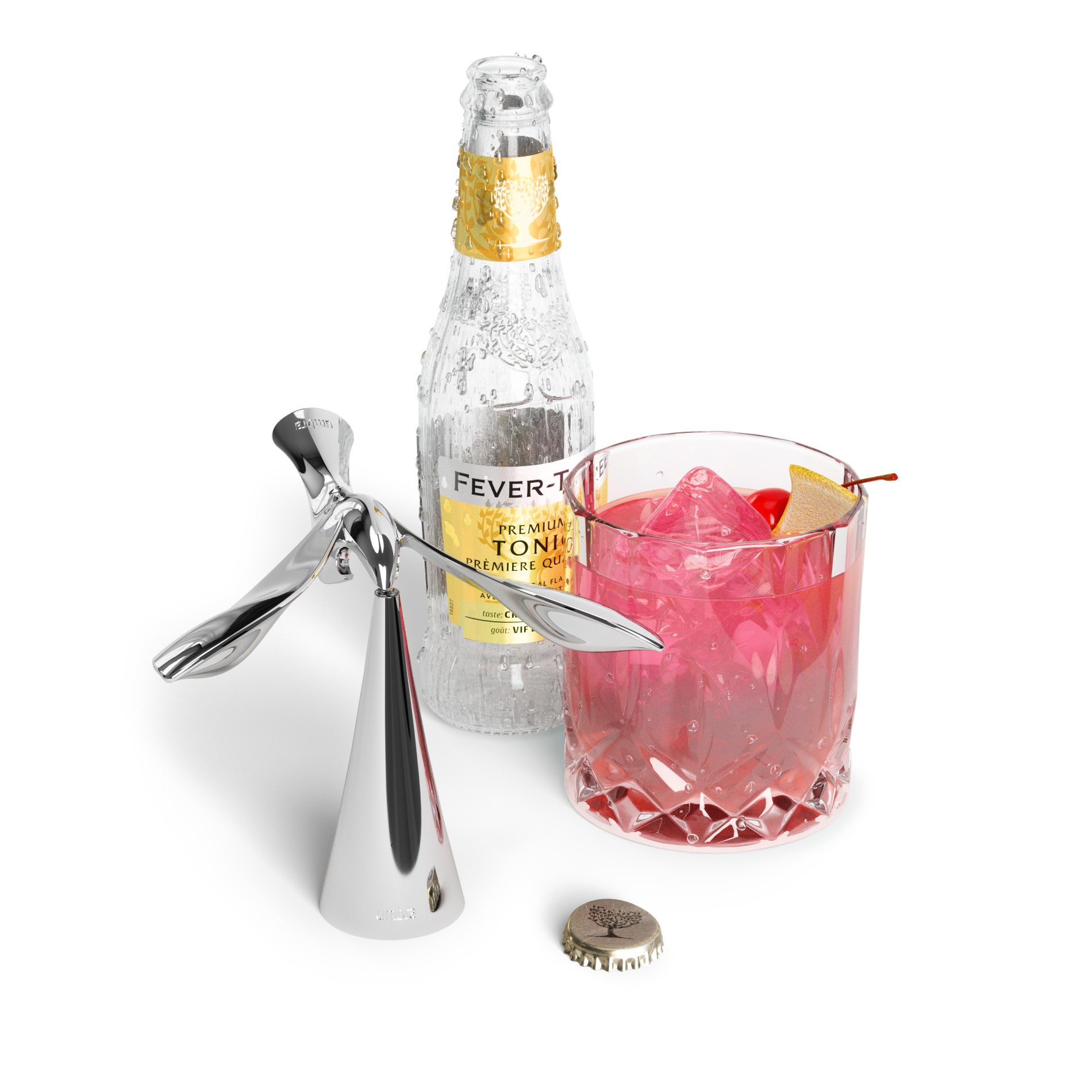 Funny Tipsy Balancing Bottle Opener - Cool Bar Gadget for Beer & Wine Bottles - Perfect for Parties, Gifts & Home Bar Accessories