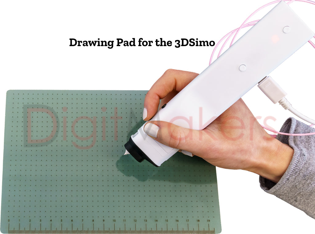 3DSIMO Drawing Pad - Digital Sketching Tablet for Artists, Designers & Students | Perfect for Online Classes, Remote Work & Creative Projects