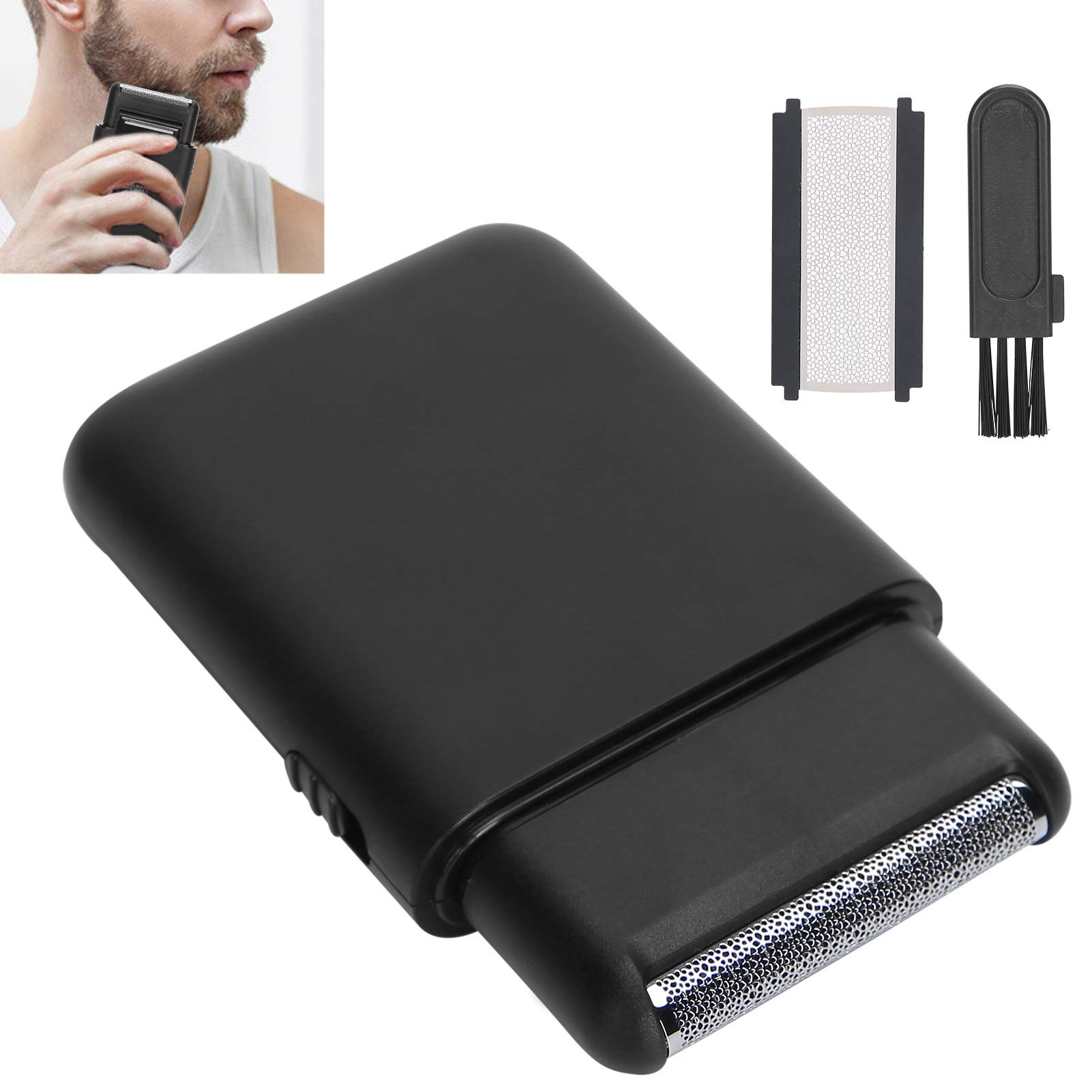 Premium Electric Razor for Men - USB Rechargeable Cordless Foil Shaver with Bald Head Trimmer | Portable Travel Shaving Kit for Home, Gym & Business Trips