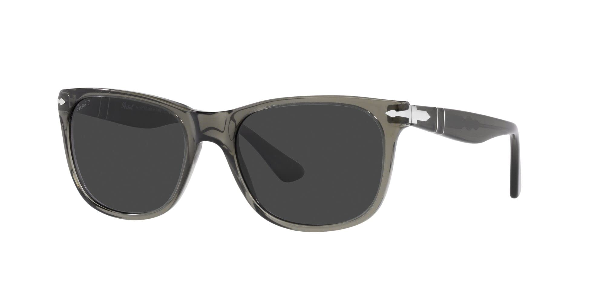 Persol PO3291S Rectangular Polarized Sunglasses for Men & Women - UV Protection, Classic Style - Perfect for Driving, Travel & Outdoor Activities