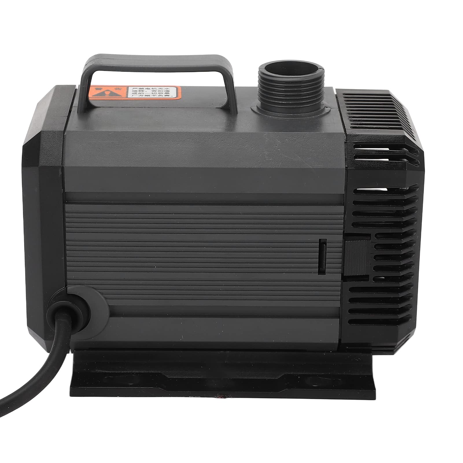 Adjustable Submersible Water Pump 2000L/H, 55W Super Quiet 200-240V Pond Pump with 2 Nozzles for Waterfalls - Easy to Disassemble for Outdoor Fountain, Aquarium & Garden Decoration