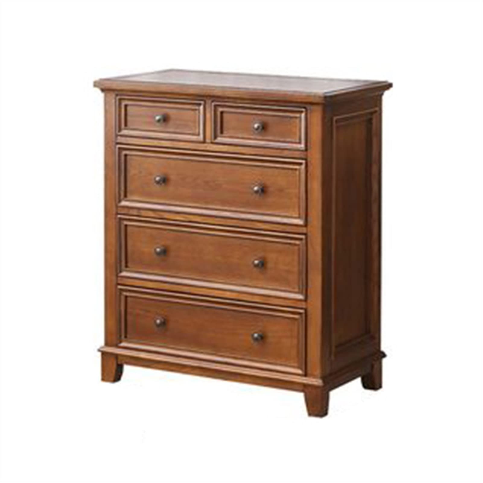 5-Drawer Chest of Drawers - Bedroom Storage Cabinet with Spacious Drawers for Clothes, Toys & Organizing - Perfect for Home, Dorm, Nursery & Office Organization