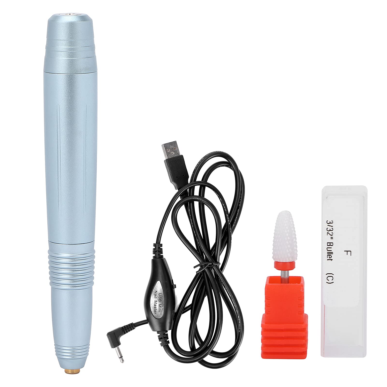 Professional Electric Nail Drill Kit - Rechargeable Manicure Pedicure Tool for Home, Salon & Travel | Perfect for Nail Care, Acrylics & Gel Polish Removal