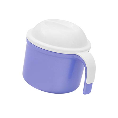 Denture Storage Case with Lid - Denture Bath Box & Retainer Holder - Travel-Friendly Denture Container for Home, Travel & Overnight Stays