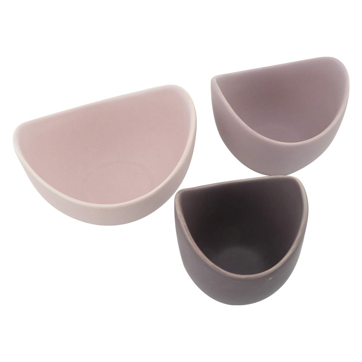 Lotus Shape Ceramic Bowl Set - 4-Piece Creative Serving Dishes for Food, Jewelry Storage Tray | Elegant Tableware for Dining, Home Decor, and Gift Giving
