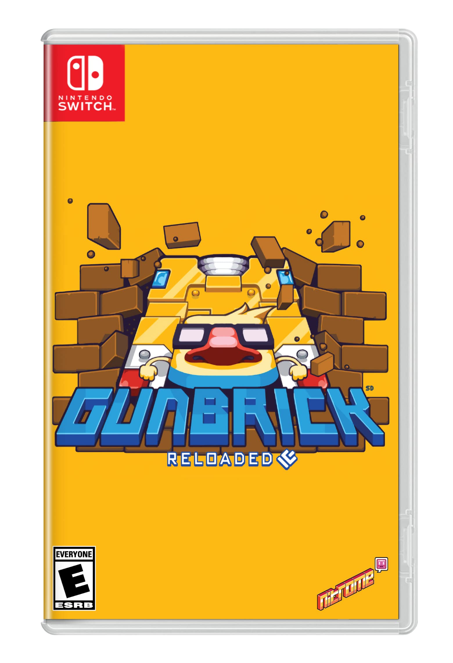 Gunbrick: Reloaded - Nintendo Switch Game | Action-Puzzle Adventure for All Ages | Perfect for Family Game Nights & Solo Play