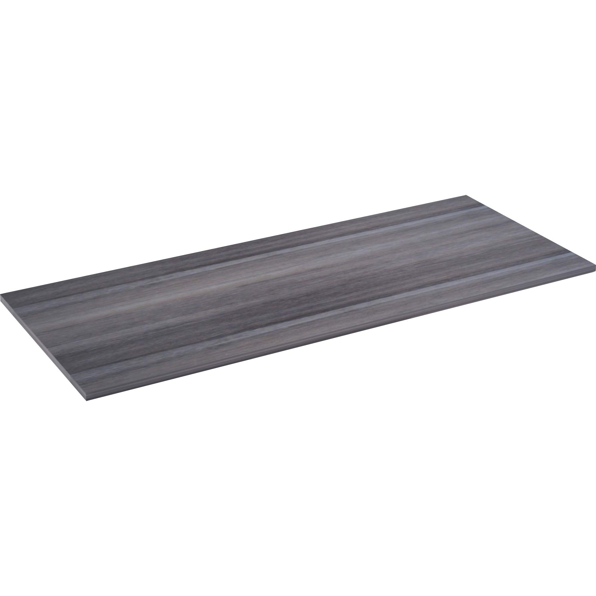 Lorell Relevance Series Charcoal Laminate Office Desk - Modern Home & Office Furniture for Workspace, Study Room, and Business Environments