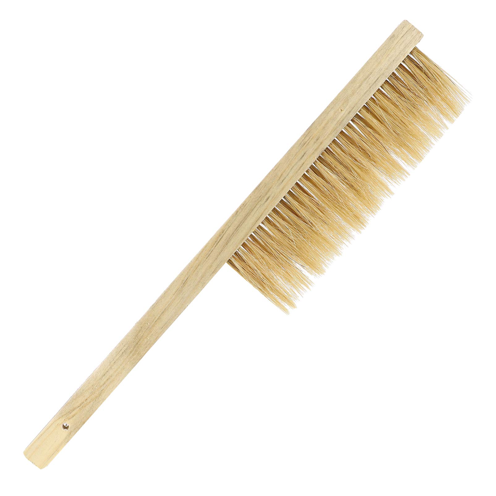 Balacoo Beekeeping Brush with Wooden Handle - Horse Bristle Hive Brush for Beekeepers - Essential Beekeeping Equipment & Hand Tool - Perfect for Honey Harvesting, Hive Cleaning & Apiary Maintenance