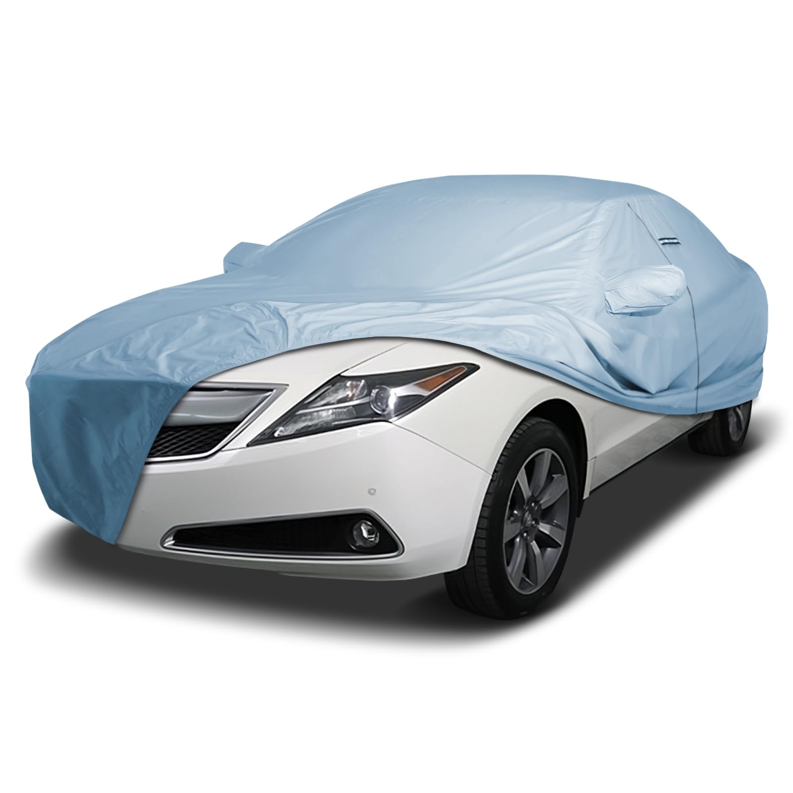 Premium Car Cover for 2010-2013 Acura ZDX - Heavy Duty Waterproof All-Weather Protection - Custom Fit Indoor & Outdoor Use with UV & Snow Resistance - Includes Storage Bag & Straps - Perfect for Garage, Driveway, and Travel Protection