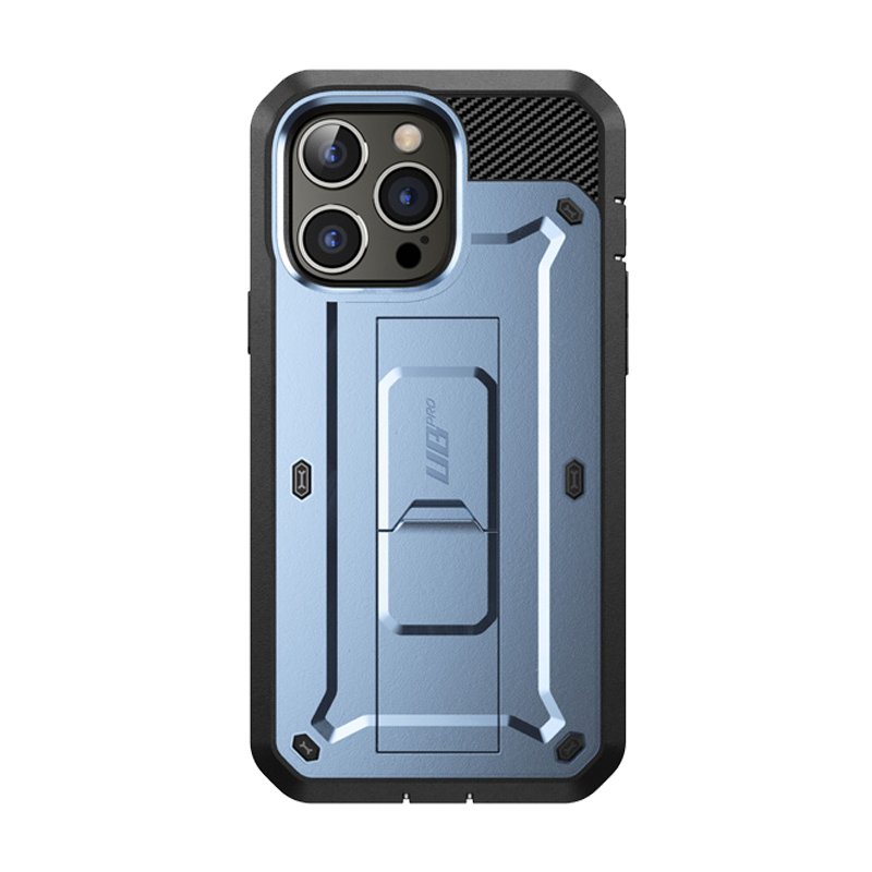 iPhone 14 Pro Max 6.7 Inch Unicorn Beetle PRO Rugged Case - Shockproof & Drop Protection - Metallic Blue - Perfect for Outdoor Adventures & Extreme Sports