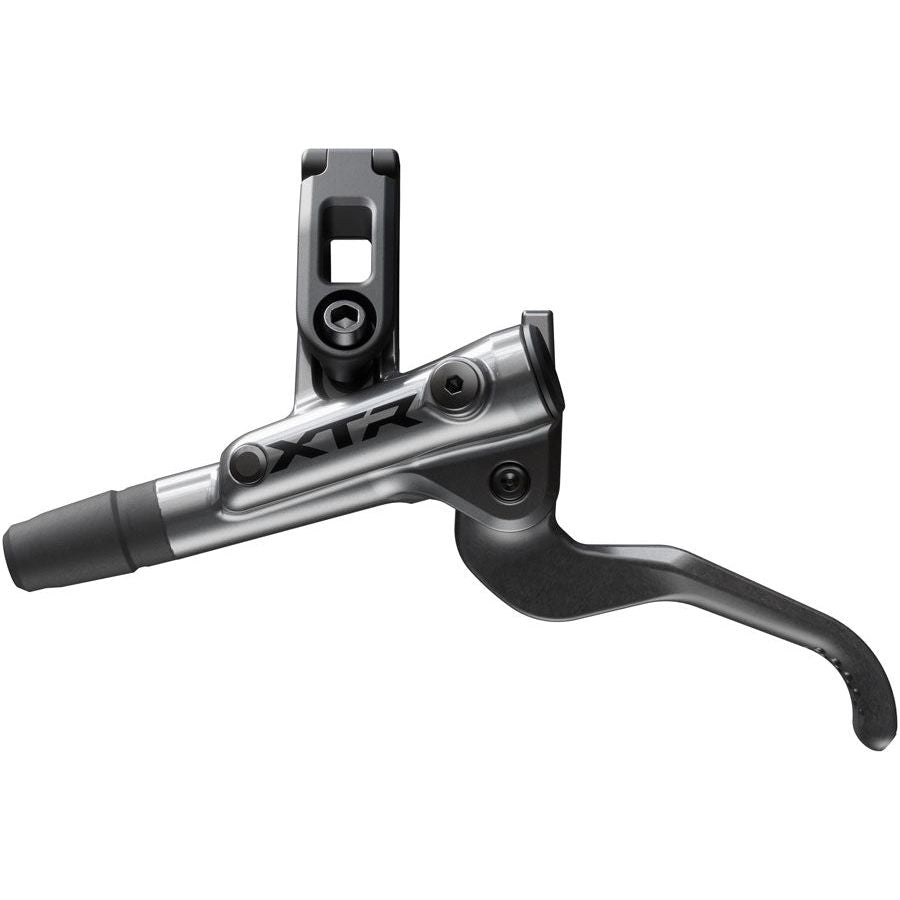 Shimano XTR M9200 XC Disc Brake Set - Left/Front, Post Mount, 2-Piston Caliper, SM-BH90-SS Hose, Metal Pads, Gray | High-Performance Mountain Bike Braking System for XC Racing and Trail Riding