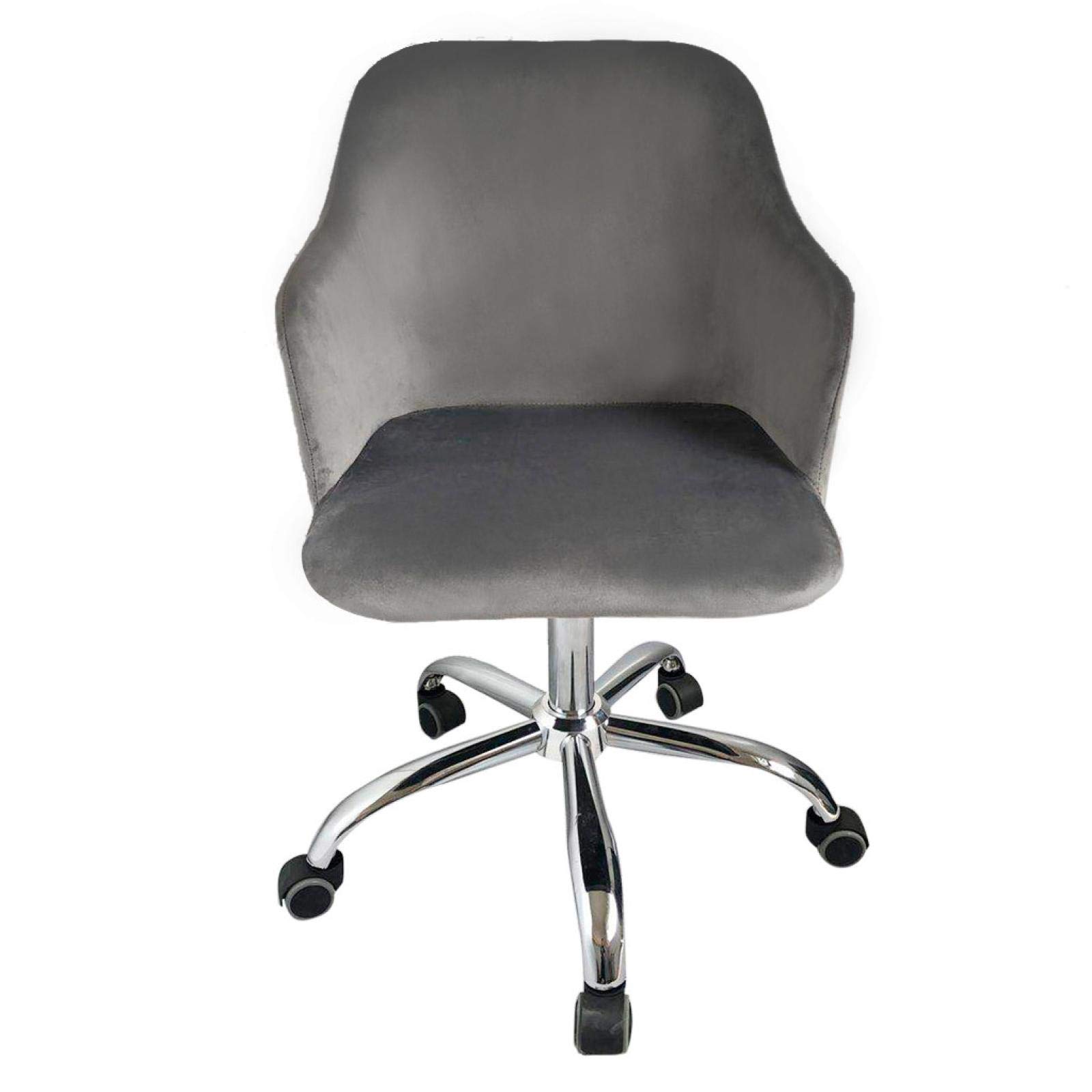 Ergonomic Adjustable Height Office Desk Chair - Armless Mid Back Swivel Computer Task Chair for Home & Workspace - Perfect for Long Hours of Sitting, Gaming, and Remote Work