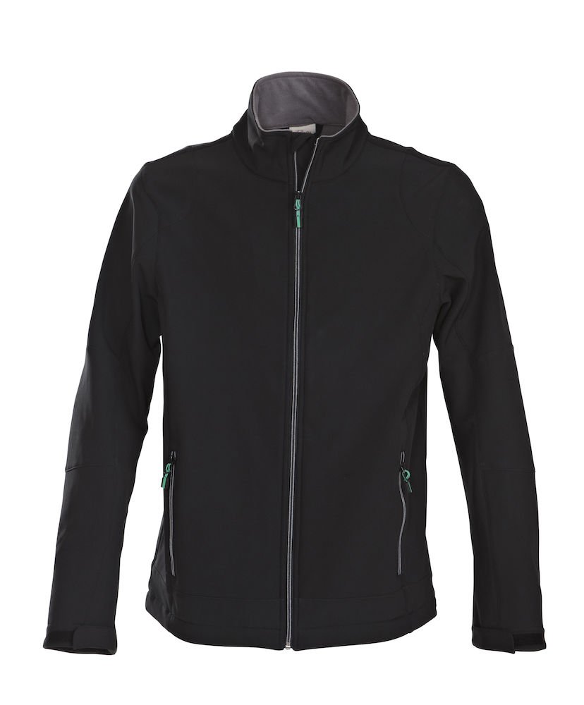 Men's Soft Shell Jacket - Waterproof Windbreaker Outdoor Jacket for Hiking, Running & Travel (XXL, Black) - Lightweight Breathable Printer Trial Jacket for Active Lifestyles