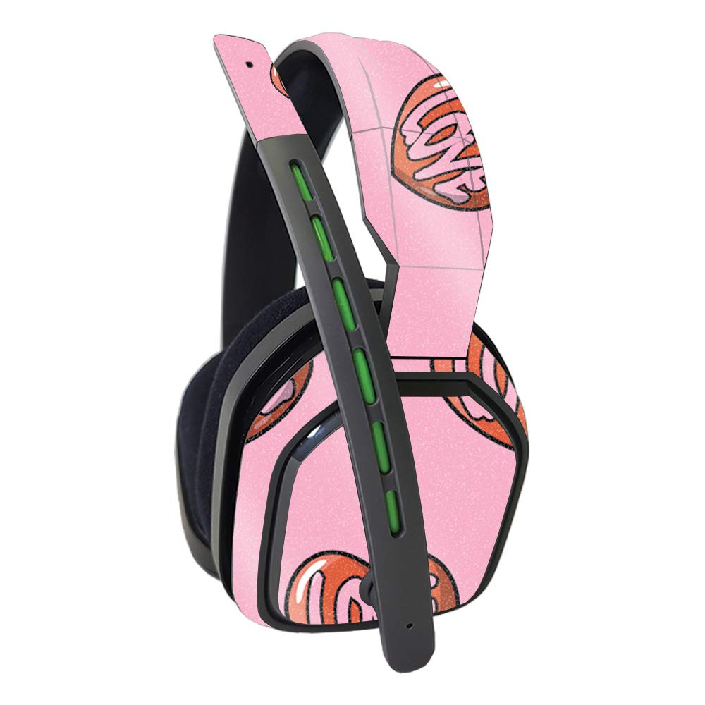 Astro A10 Headset Glossy Glitter Skin Cover - Retro Love Design | Protective & Durable High-Gloss Finish | Easy to Apply & Remove | Made in USA | Perfect for Gaming, Streaming & Customizing Your Headset