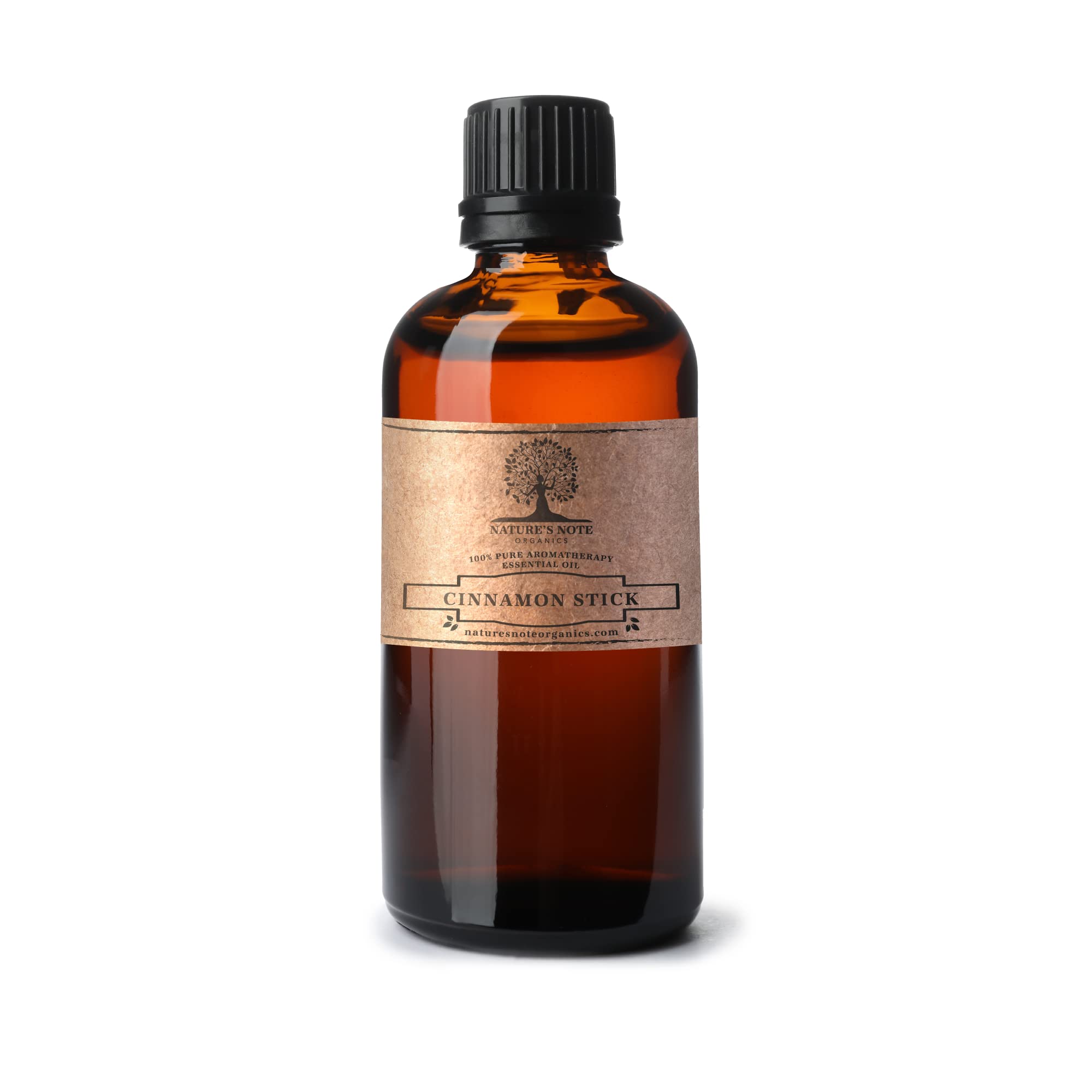 100% Pure Cinnamon Stick Essential Oil - Aromatherapy Grade Therapeutic Oil by Nature's Note Organics (10ml) for Diffuser, Massage & DIY Skincare