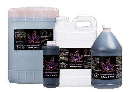 Cutting Edge Solutions Micro 6-0-0 Liquid Fertilizer - 6 Gallon for Indoor Plants, Hydroponics & Organic Gardening
