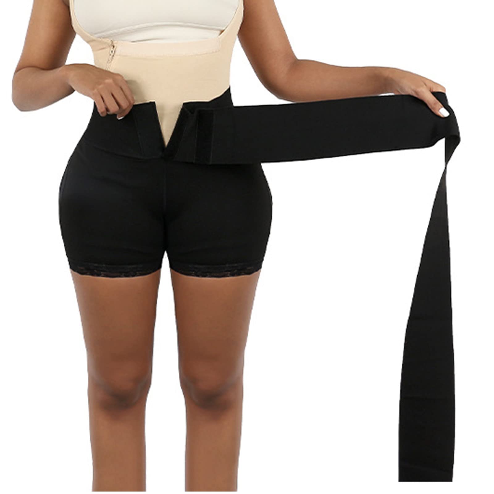GBSELL Waist Trainer for Women - Tummy Control Shaper, Belly Fat Burner & Butt Lifter - Postpartum Corset Belt for Workout, Weight Loss & Body Shaping - Perfect for Gym, Yoga & Everyday Wear