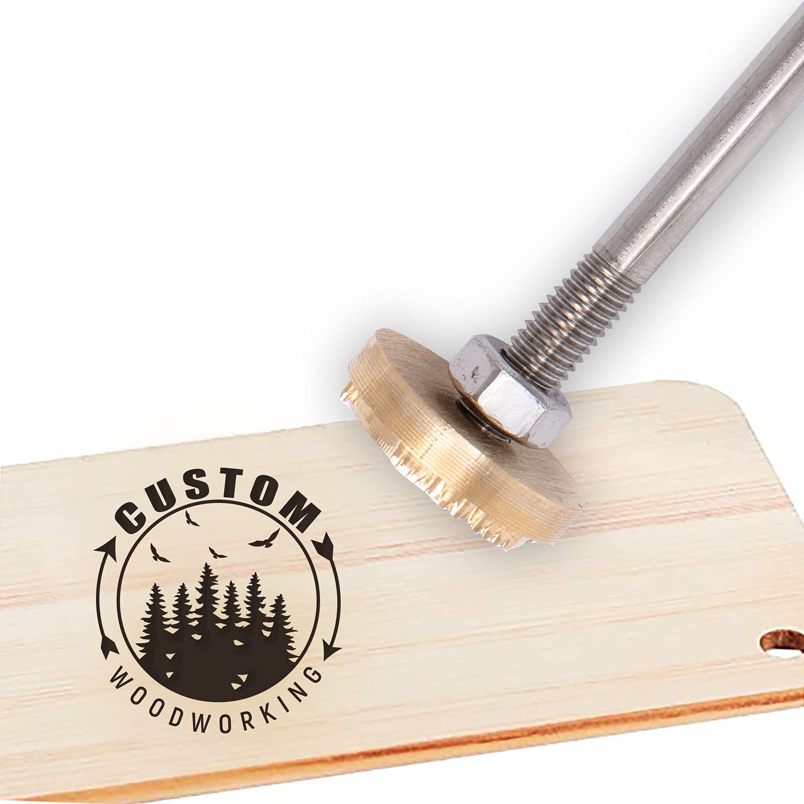 Custom Wood Branding Iron Stamp - 1.2