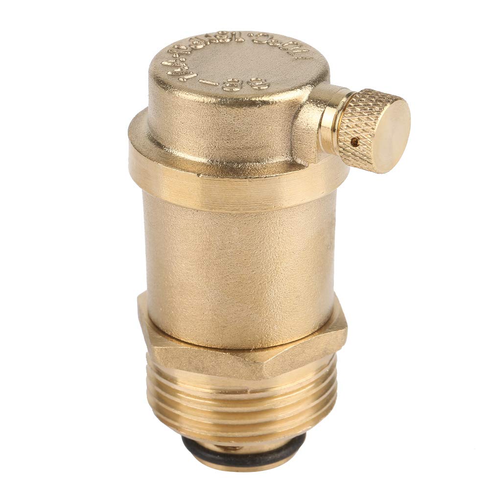 Vbestlife Automatic Air Vent Valve - High Temperature Resistant Pressure Relief Valve for Solar Water Heater Repair | Reliable Sealing | Perfect for Home Water System Maintenance & HVAC Applications