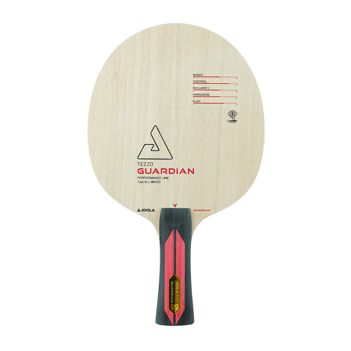 JOOLA Tezzo Guardian Table Tennis Blade - Professional Ping Pong Paddle for Spin & Control | Perfect for Tournaments & Training