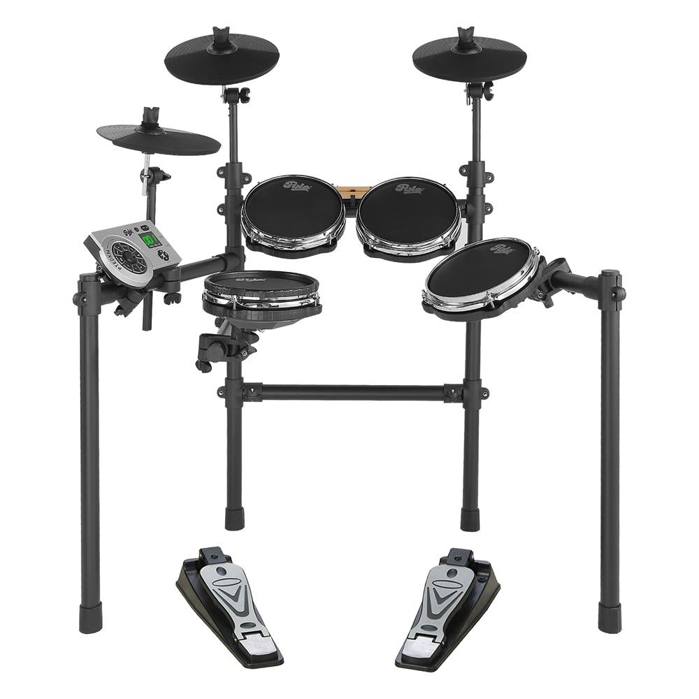 Best Electronic Drum Kit for Beginners & Pros - Portable Digital Drum Set with Headphones & Sticks - Perfect for Home Practice, Studio Recording & Live Performances
