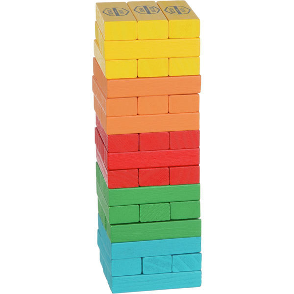 Premium Backpack with Tumbling Tower Game - Perfect for Travel, Camping, and Family Game Nights