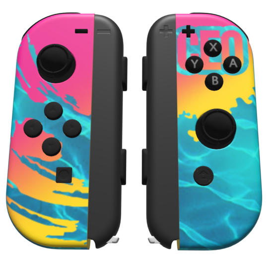 Custom Switch Joy-Con Controller for Nintendo Switch - Premium Gaming Accessory for Enhanced Gameplay in 2024 | Perfect for Multiplayer, Travel & Competitive Gaming