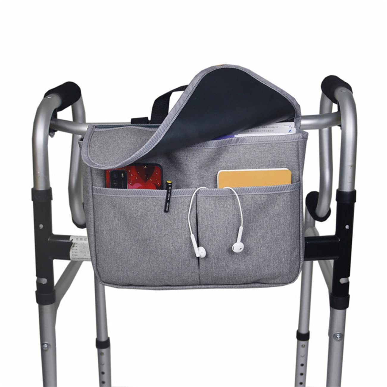 Lightweight Wheelchair Backpack & Side Pouch Organizer - Waterproof Storage Bag for Electric & Manual Wheelchairs - Perfect for Daily Commute, Travel & Outdoor Activities