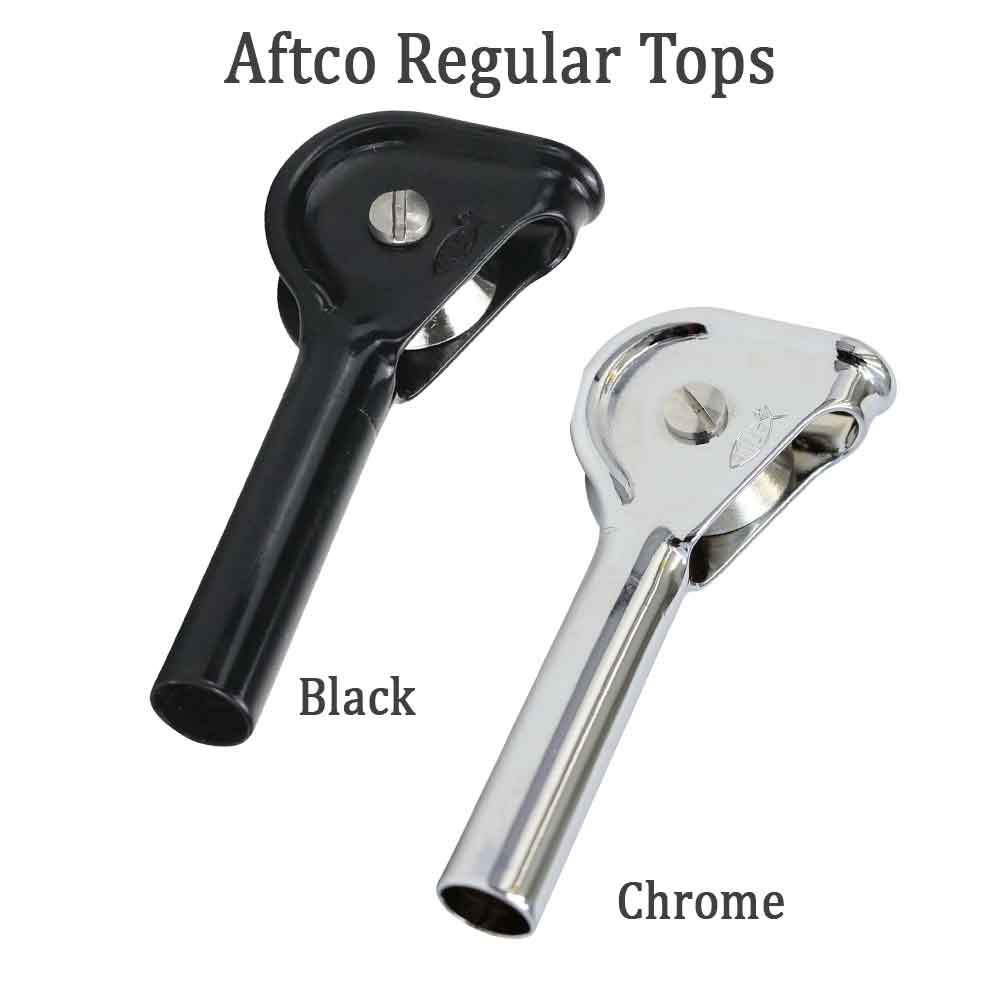 Aftco Stainless Steel Roller Tip Top - Durable Fishing Rod Guide for Saltwater & Freshwater - Perfect for Surf Casting, Trolling, and Offshore Fishing
