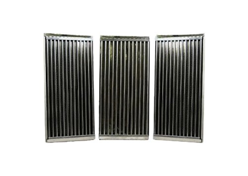 Stamped Stainless Steel Cooking Grid Replacement for Charbroil & Kenmore Gas Grills - Heavy Duty Grill Grates Set of 3 - Perfect for Backyard BBQs, Tailgating, and Outdoor Cooking