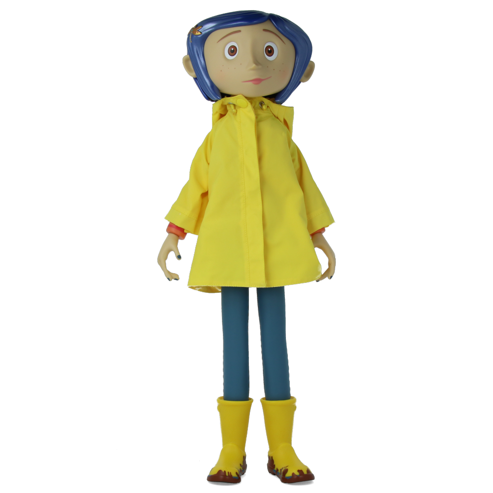 Coraline Supersize Vinyl Doll - Official Movie Collectible for Fans & Decor | Perfect for Halloween, Cosplay & Anime Collections