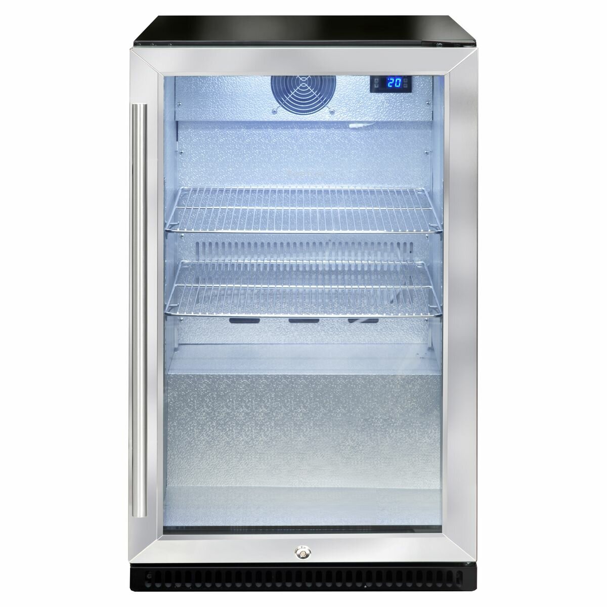 Artusi 118L Outdoor Beverage Cooler Refrigerator - Portable Mini Fridge for Drinks, Beer, Wine & Picnics - Perfect for Backyard, Patio, Pool Parties & Camping Trips