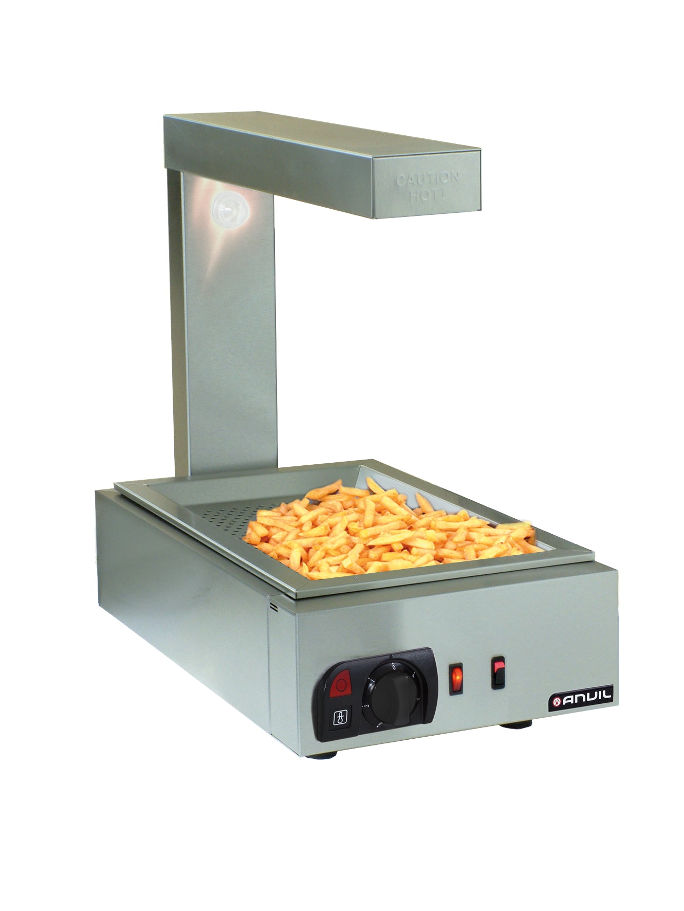 Anvil Chip Warmer CDA1003 - Commercial Grade Food Warmer for Restaurants, Buffets & Catering - Keep Nachos, Fries & Snacks Crispy & Warm - Perfect for Parties, Events & Food Service