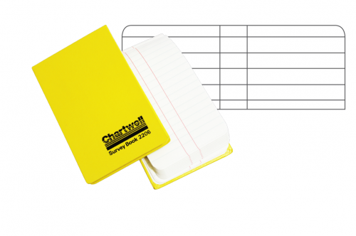 Chartwell Book C2206 - Professional Surveying Textbook with 104 Pages | Essential Guide for Civil Engineers, Land Surveyors & Students | Perfect for Fieldwork, Study & Reference