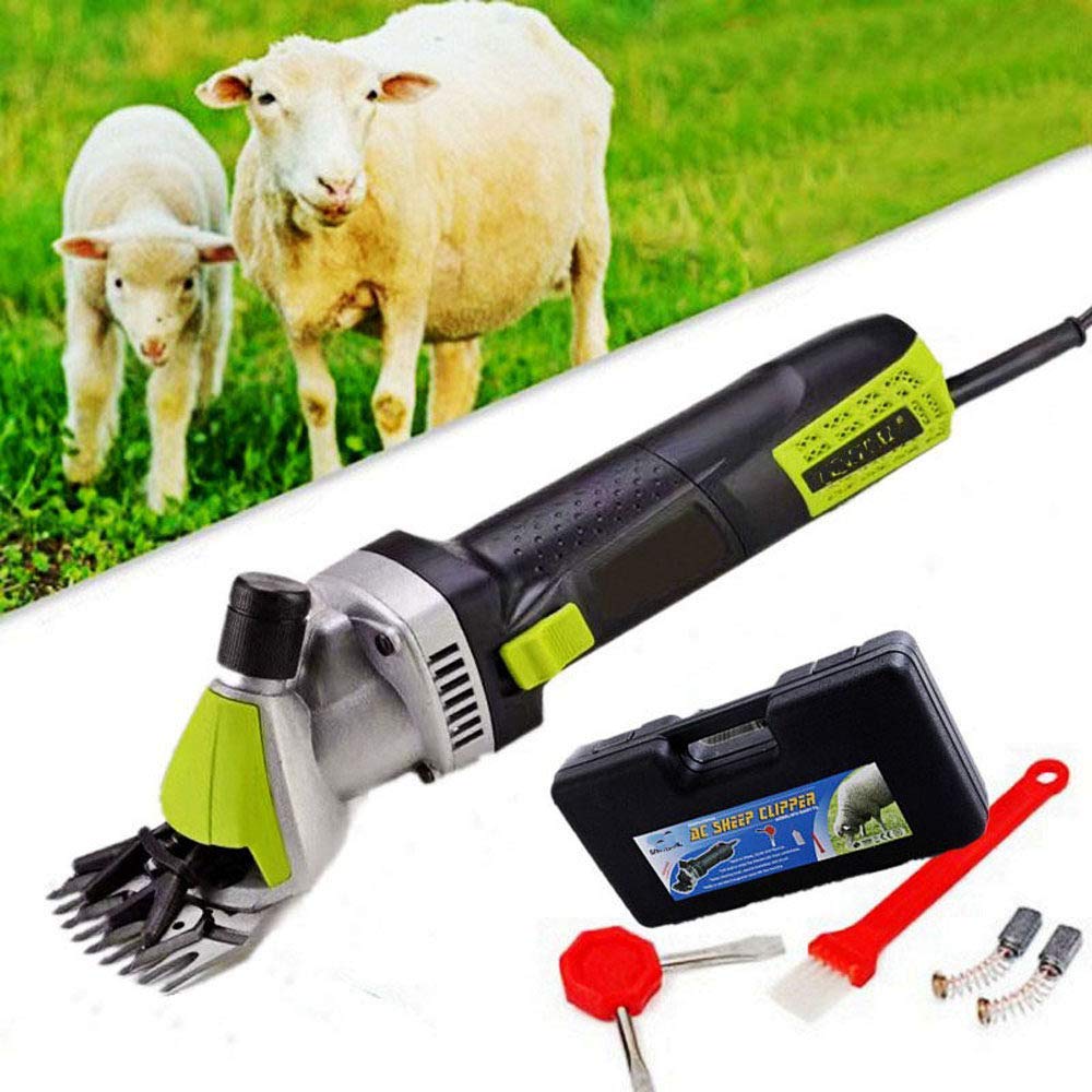 Electric Sheep Shears 500W - High Power Wool Clippers for Sheep, Goats, Large Dogs & Angora Rabbits | Safe & Efficient Professional Shearing Machine | Perfect for Farm Use, Pet Grooming & Wool Harvesting