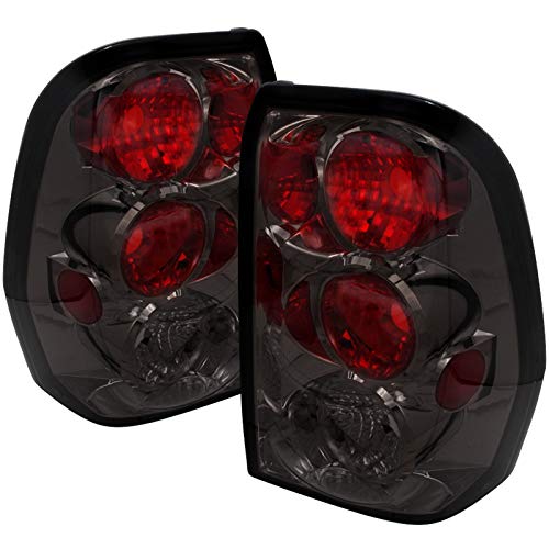 Smoke Lens Tail Lights for Chevy Trailblazer 2002-2009 - Tinted Rear Brake Lamps Pair - Upgrade Your SUV's Style & Nighttime Visibility