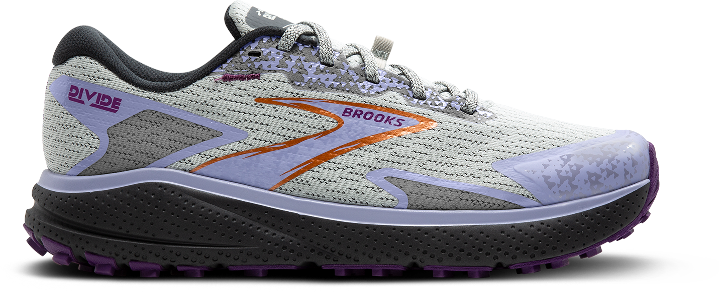 Women's Nike Divide 5 Running Shoes - Mercury/Ebony/Sweet Lavender Colorway | Lightweight Cushioned Sneakers for Jogging, Gym Workouts & Everyday Wear