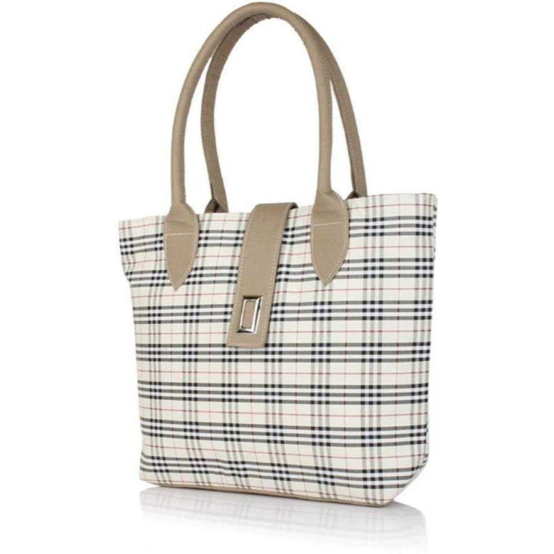 FANEX Women's & Girls' White Handbag - Stylish & Durable for Work, Travel & Everyday Use