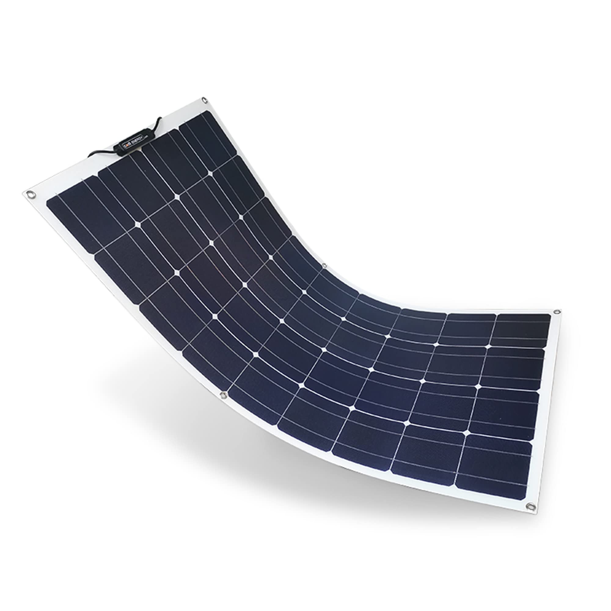 100W Flexible Bendable Solar Panel - Innovative Strong Encapsulant, Lightweight Portable Solar Power System for RV, Boat, Roof, Cabin, Tent, Car & Trailer - Perfect for Camping, Off-Grid Living & Outdoor Adventures