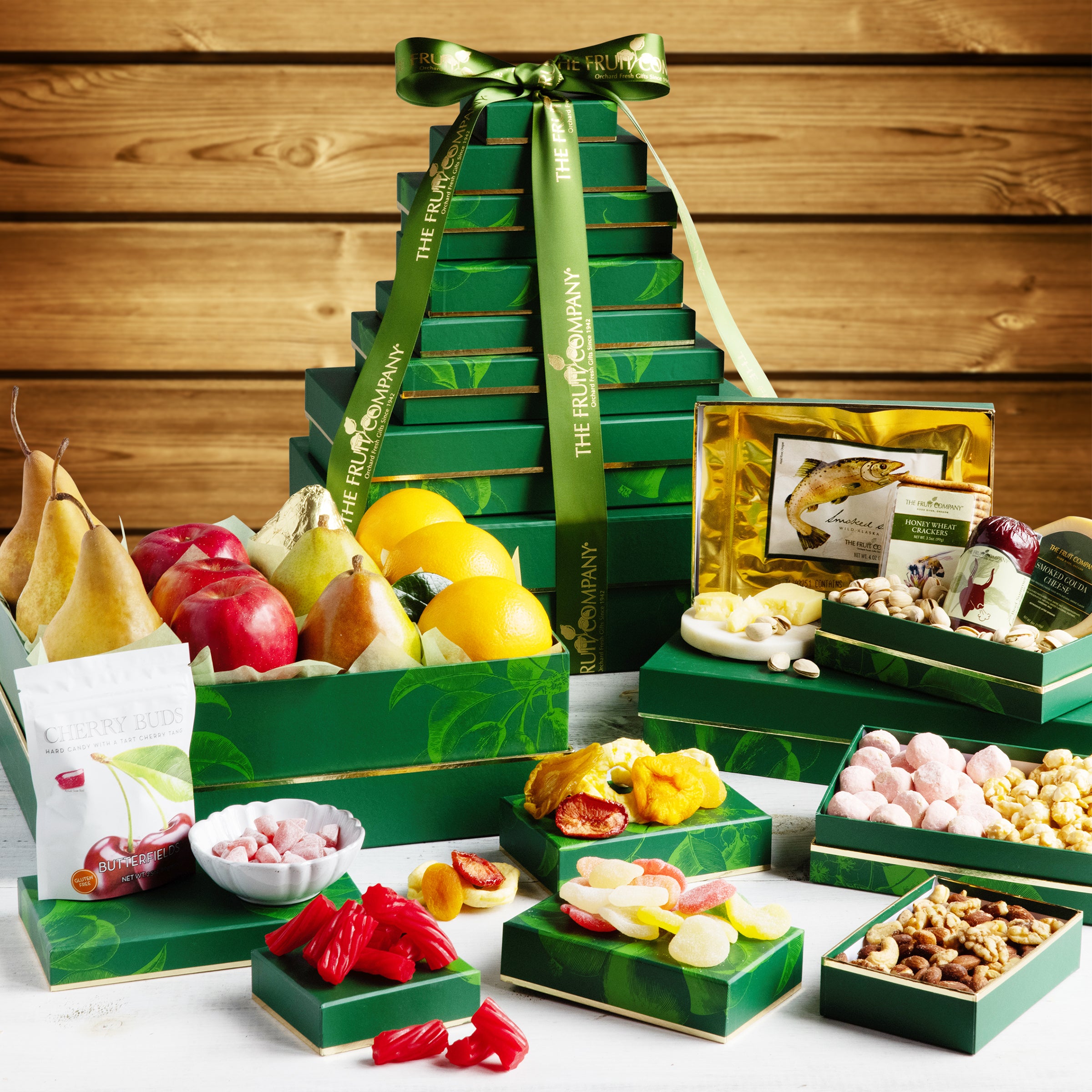 Premium Summer Gift Tower Set - Elegant Present Box for Birthdays, Anniversaries & Special Occasions | Perfect for Corporate Gifts, Holiday Parties & Summer Celebrations